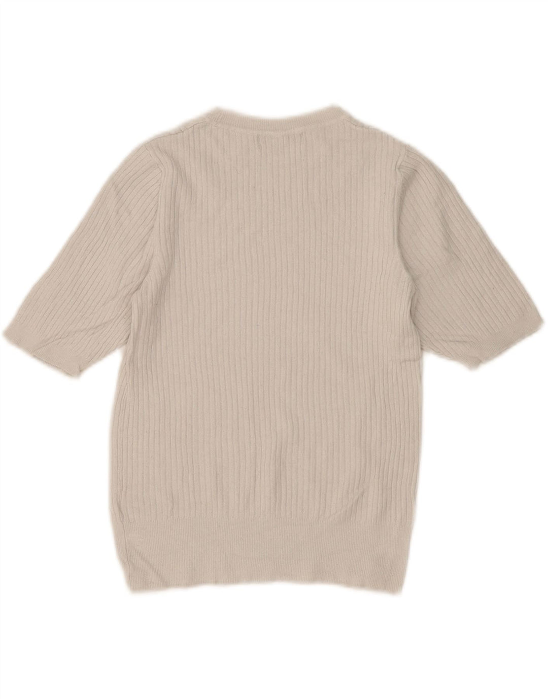 Marks & Spencer Womens Boat Neck Jumper Sweater UK 8 Small White