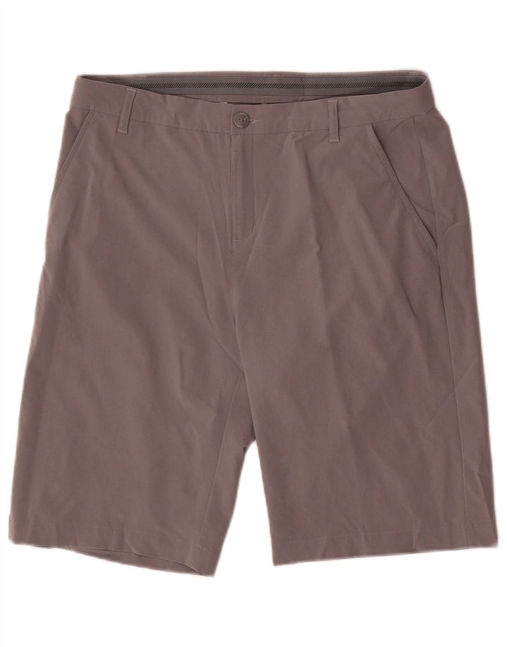Adidas Boys Chino Shorts 15-16 Years XLarge Grey