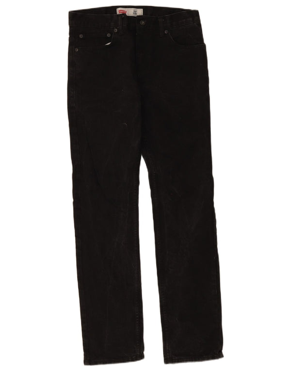 Levi's Boys 511 Slim Jeans 15-16 Years W30 L30 Black Cotton