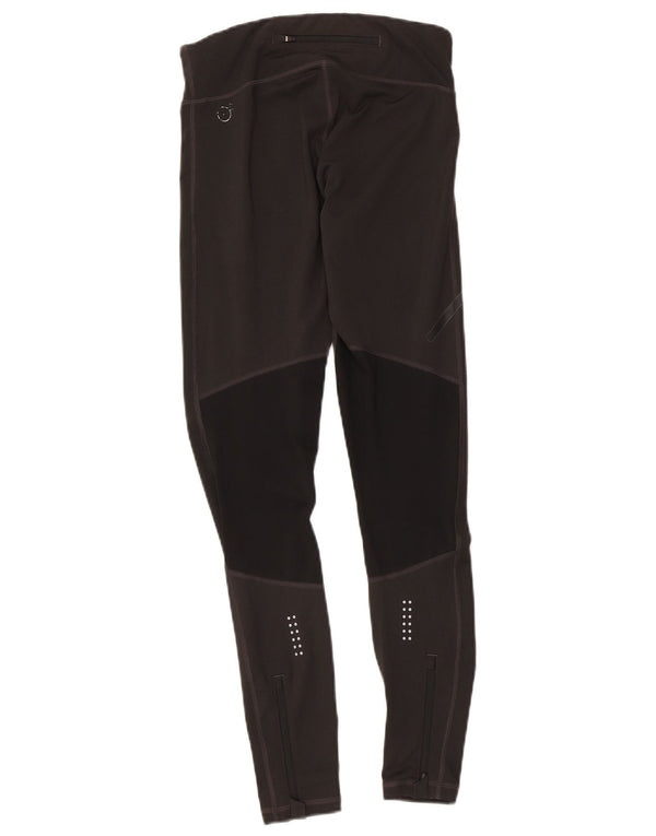 Puma Damen Leggings UK 12 Medium Schwarz Polyester