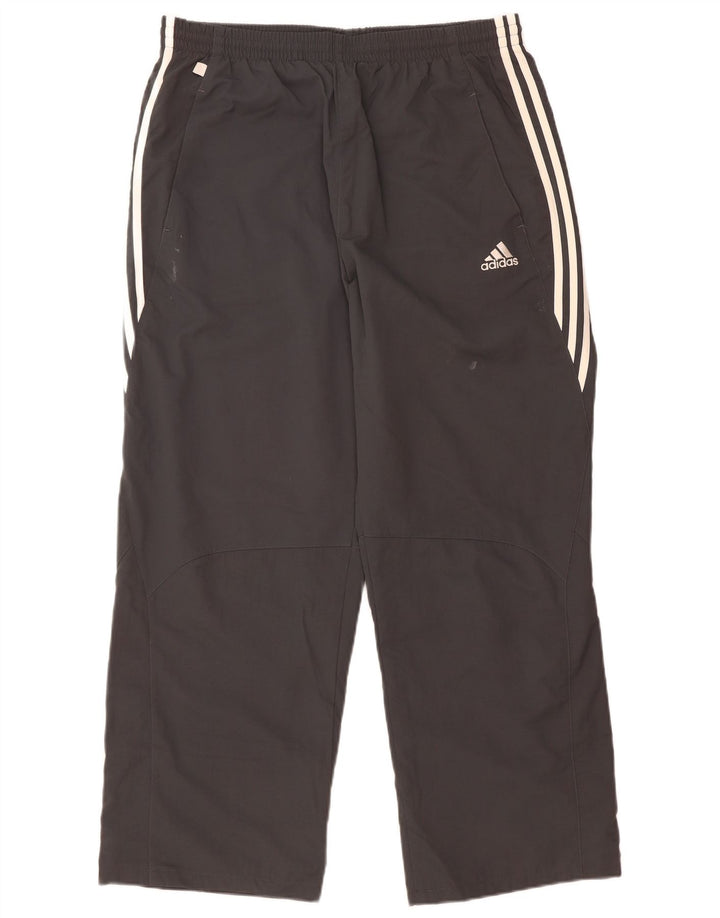 ADIDAS Mens Climalite Tracksuit Trousers XL  Grey Polyester