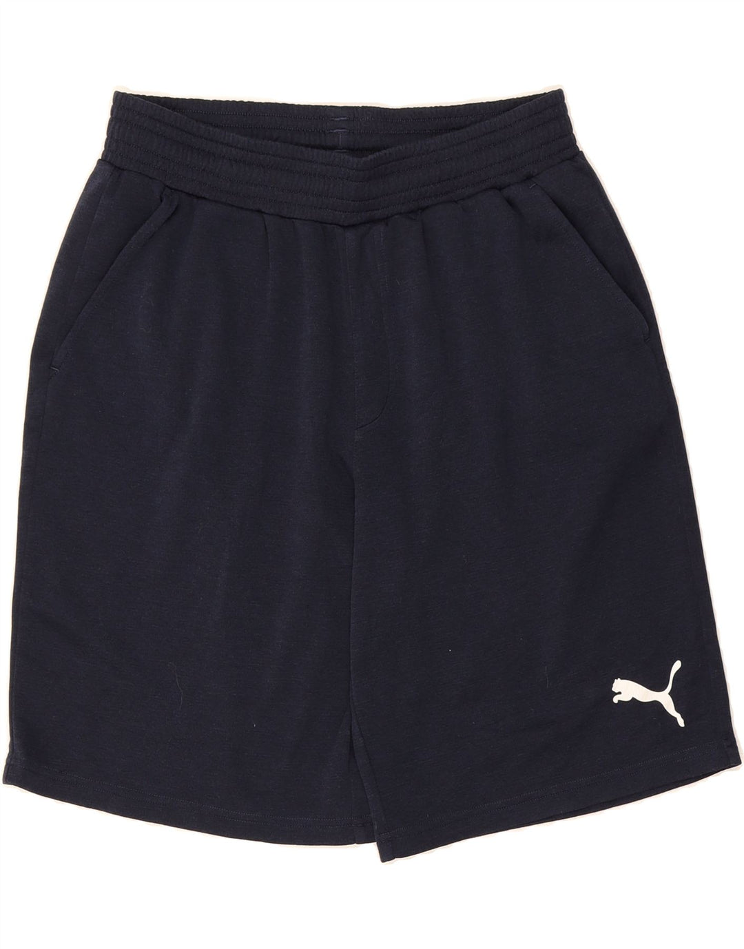 PUMA Mens Sport Shorts Large  Navy Blue Polyester Vintage Puma and Second-Hand Puma from Messina Hembry 
