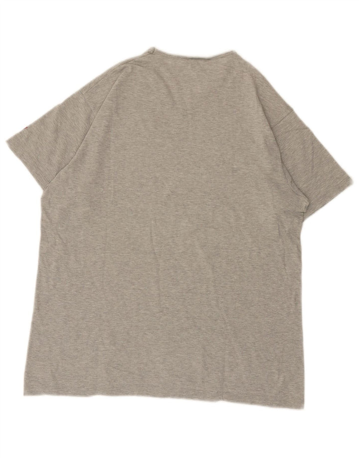 Camiseta Levi's para hombre Top de algodón moteado gris medio