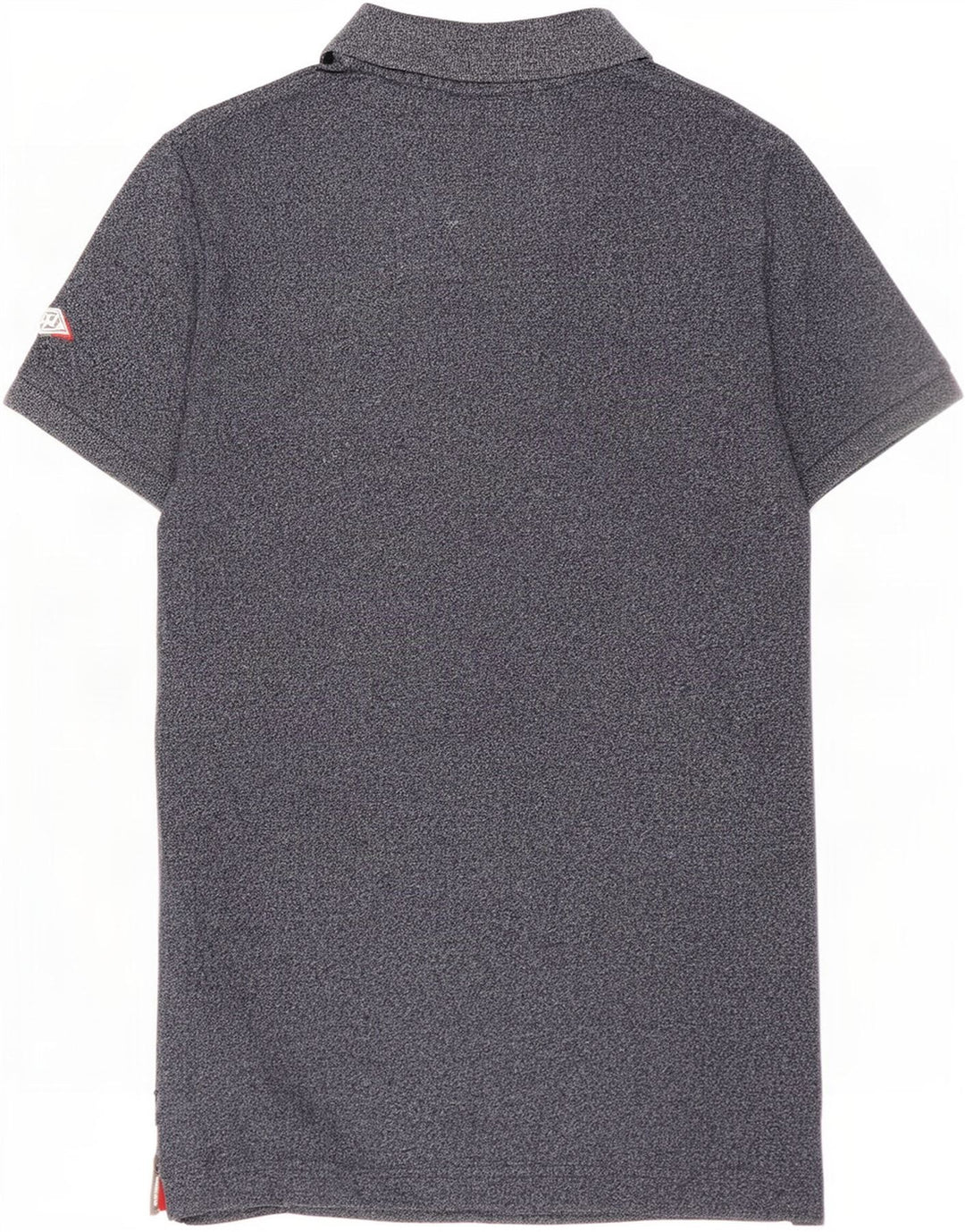 Superdry Mens Regular Fit Polo Shirt Medium Navy Blue Cotton