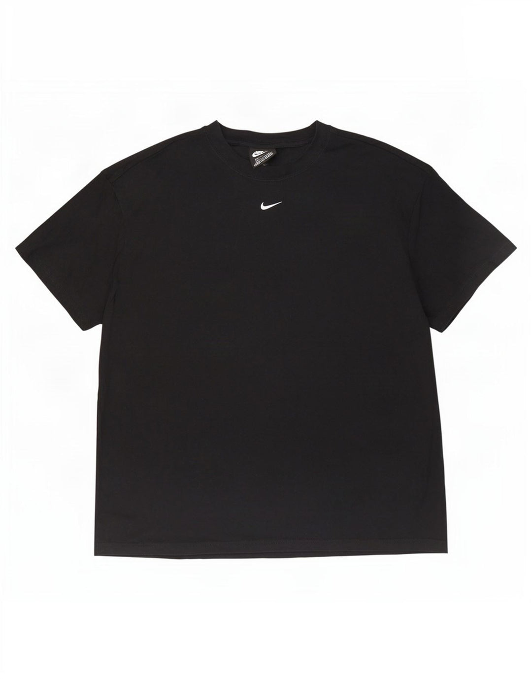 Nike Mens T-Shirt Top Medium Black Cotton