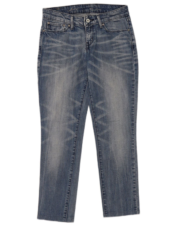Женские джинсы скинни Levi's Demi Curve W25 L25, синий хлопок