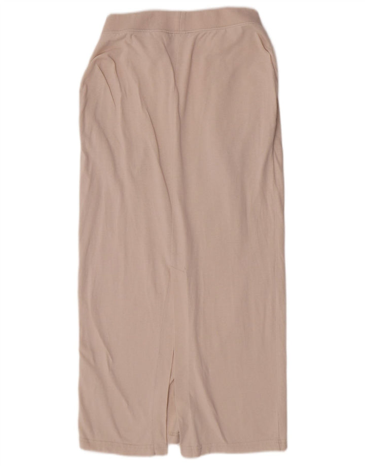 Zara Womens Regular Maxi Skirt Small W26 Beige