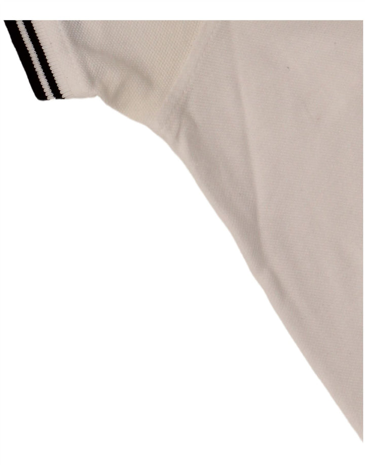 Refrigiwear Herren-Poloshirt aus mittelweißer Baumwolle