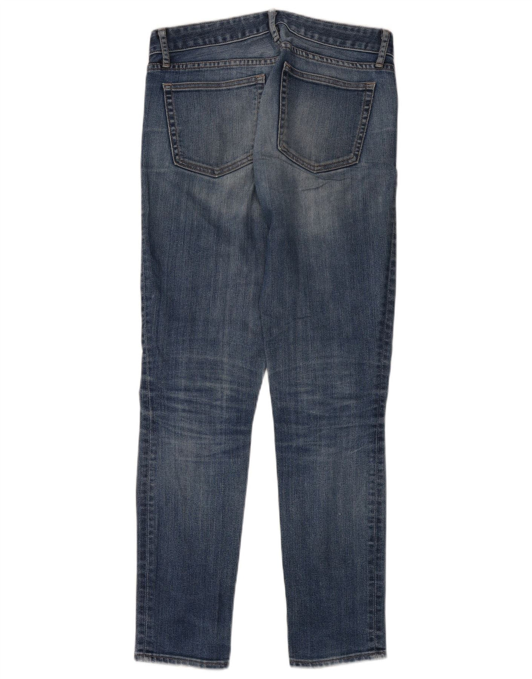 Gap Womens Distressed Regular Skinny Jeans W27 L32 Blue Cotton