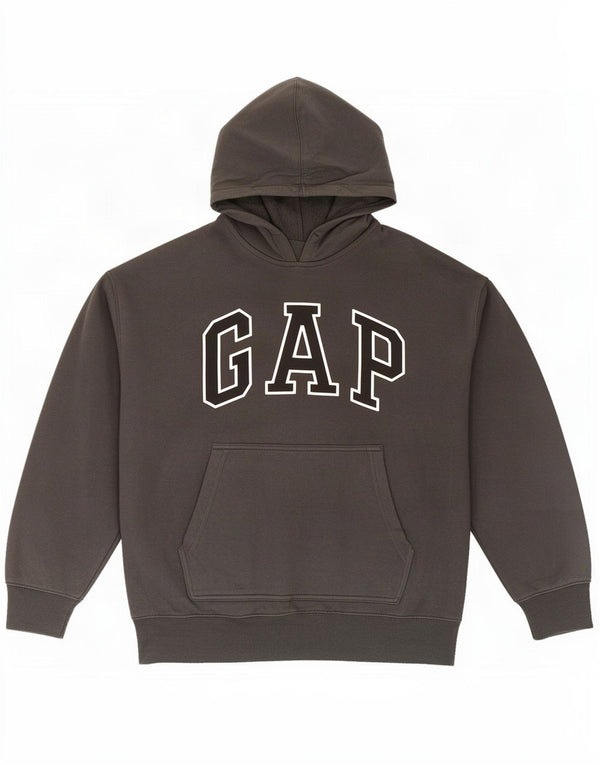 Felpa con cappuccio grafica Gap per ragazzi 12-13 anni XL in cotone grigio