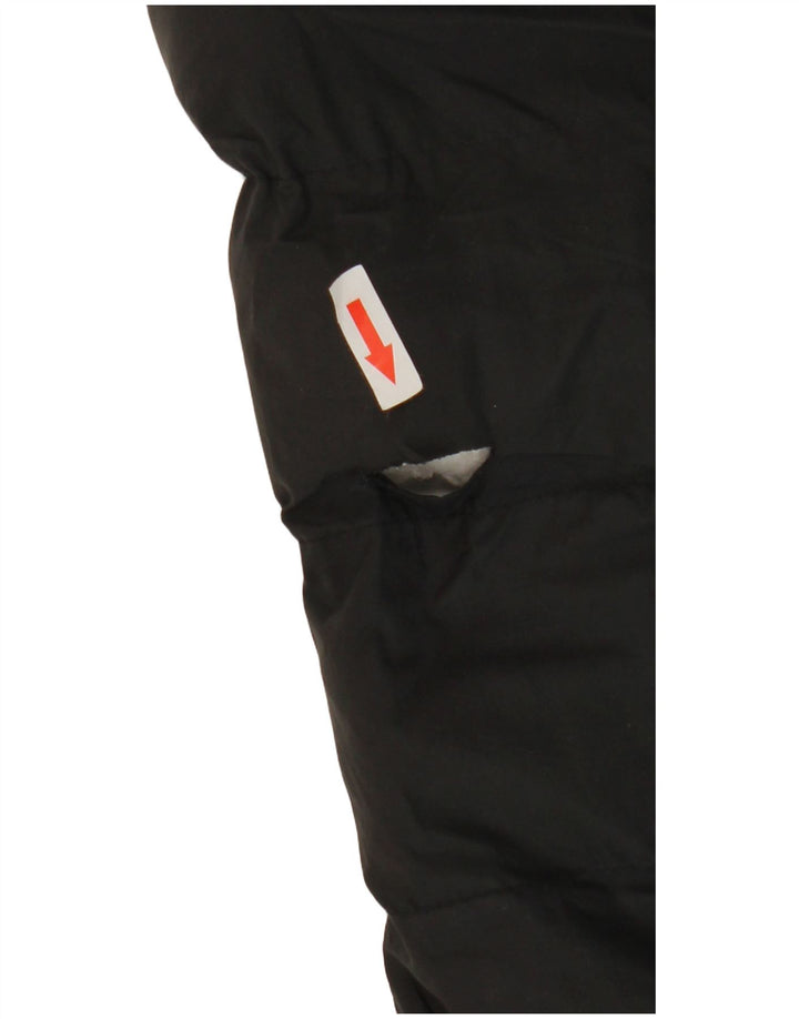 Nike Boys Hooded Padded Jacket 13-14 Years XL Black Polyester