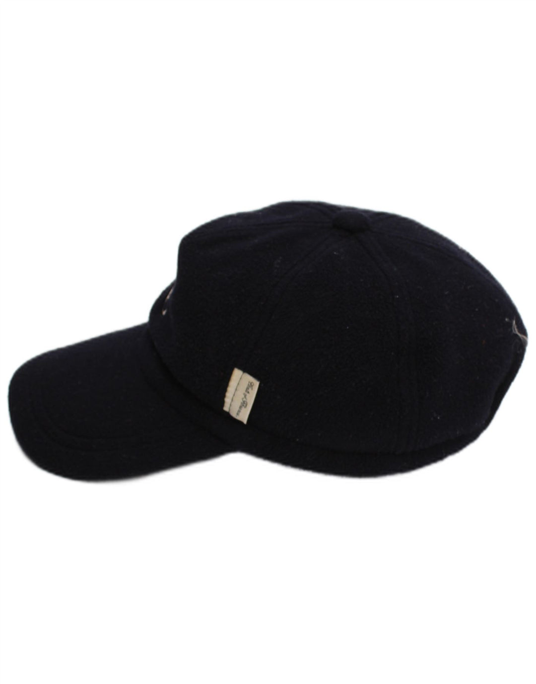 Conte of Florence Mens Ear Flap Fleece Baseball Cap Medium Black Polyester