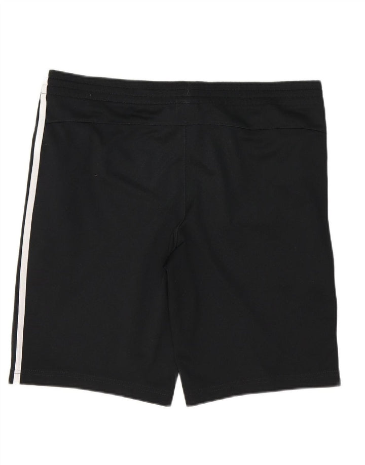 ADIDAS Boys Sport Shorts 15-16 Years  Black Polyester