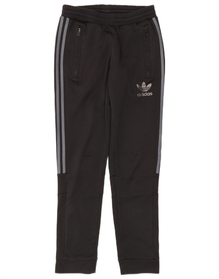 Pantaloni da tuta da uomo Adidas Joggers piccoli in poliestere nero