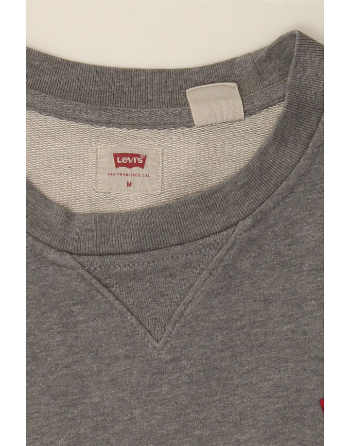 LEVI'S Mens Sweatshirt Jumper Medium Grey Vintage Levi's and Second-Hand Levi's from Messina Hembry 