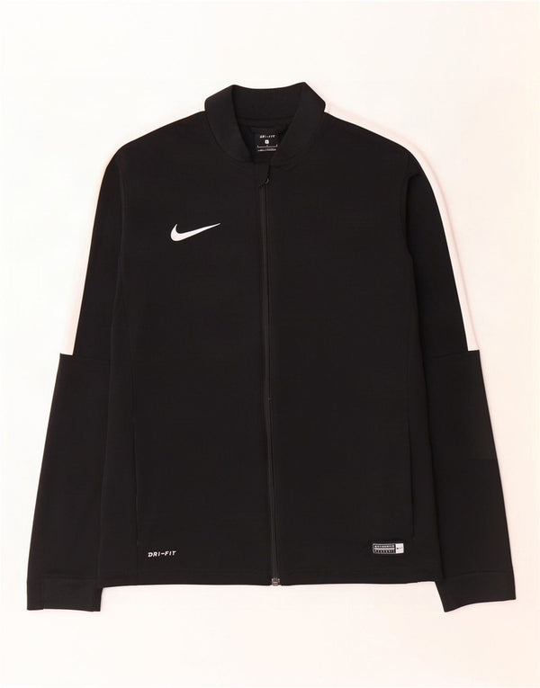 Nike Hommes Dri Fit Survêtement Top Veste Large Noir Colorblock Polyester