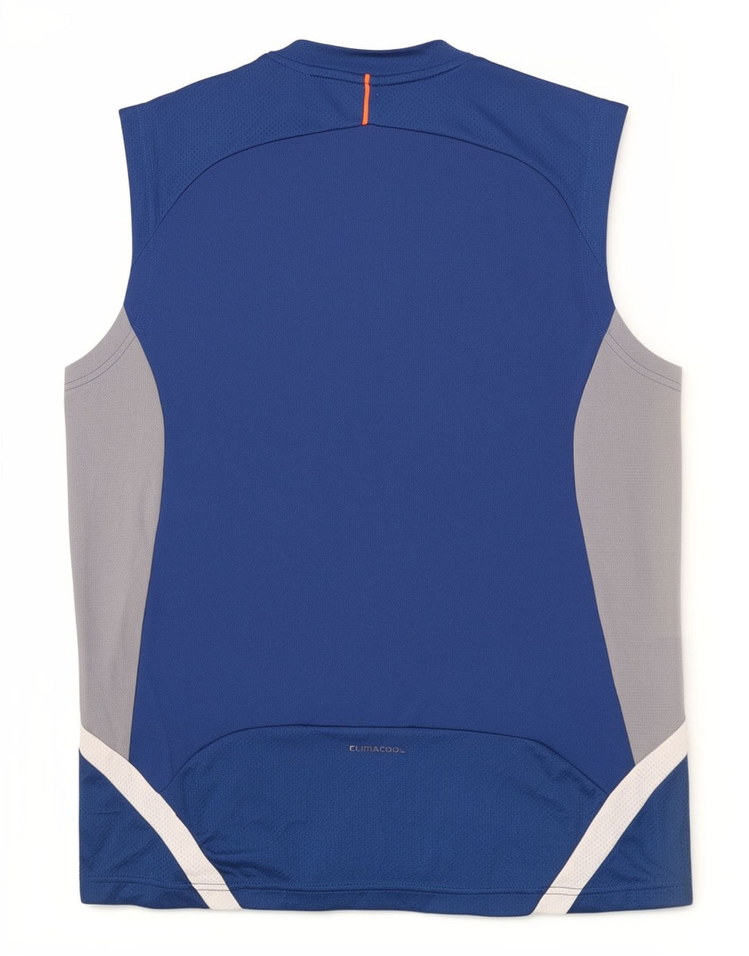 Adidas Herren Climacool Weste Top Mittelblaues Colourblock-Polyester