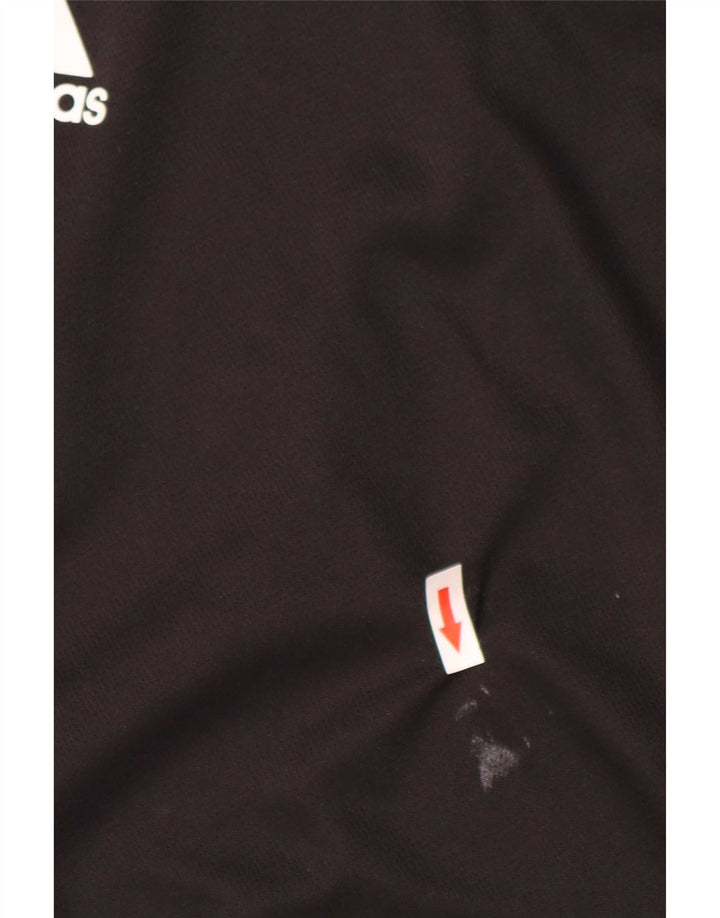 Adidas Hombre Climacool Camiseta Top XL Negro Poliéster