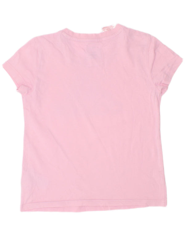 Adidas piger grafisk t-shirt top 9-10 år Pink bomuld