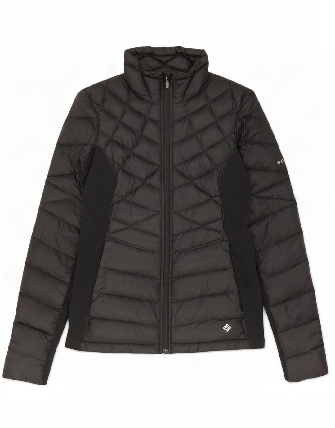 Columbia Polstret Herrejakke UK 38 Medium Sort Colourblock Nylon