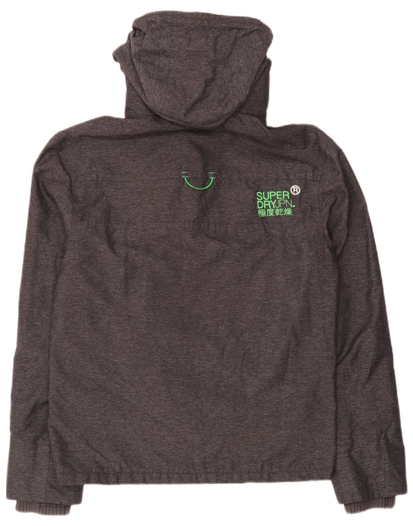 Giacca a vento da uomo Superdry Windcheater UK 38 grigio medio chiazzato