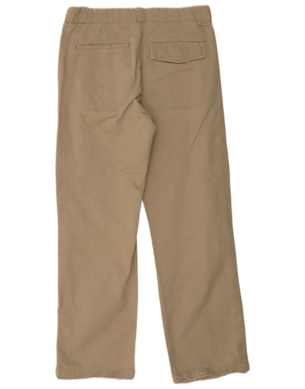 Lee Mens 715 Прямые брюки карго W34 L34 Бежевые хлопковые