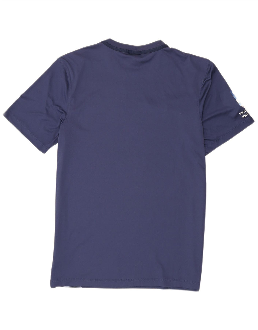 Nike Mens Dri Fit Graphic T-Shirt Top Medium Navy Blue Colourblock