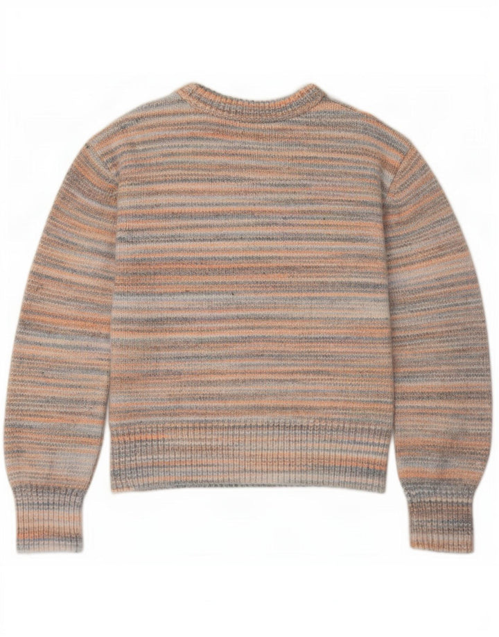 Marks & Spencer Damen-Pullover mit U-Boot-Ausschnitt, Gr. 14, mittelmehrfarbig
