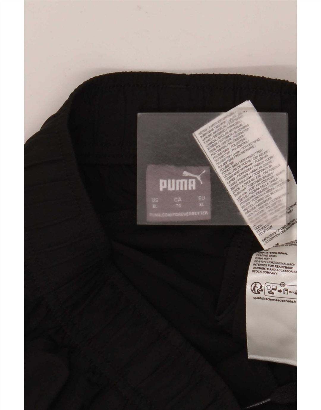 Ανδρικό αθλητικό σορτς Puma XL μαύρο πολυεστέρα