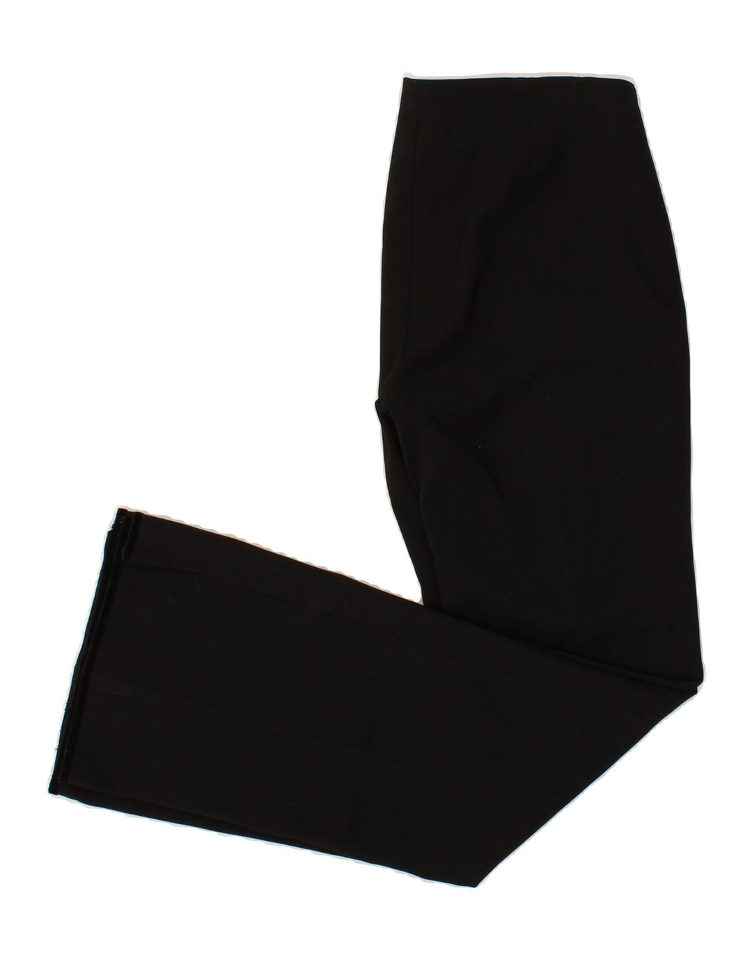 VINTAGE Womens Flare Suit Trousers EU 40 Medium W34 L33 Black Polyester Vintage Vintage and Second-Hand Vintage from Messina Hembry 