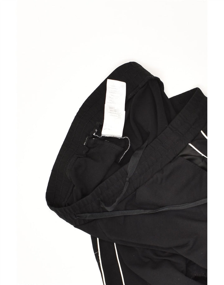FIORELLA RUBINO Mens Tracksuit Trousers Medium Black Viscose | Vintage Fiorella Rubino | Thrift | Second-Hand Fiorella Rubino | Used Clothing | Messina Hembry 
