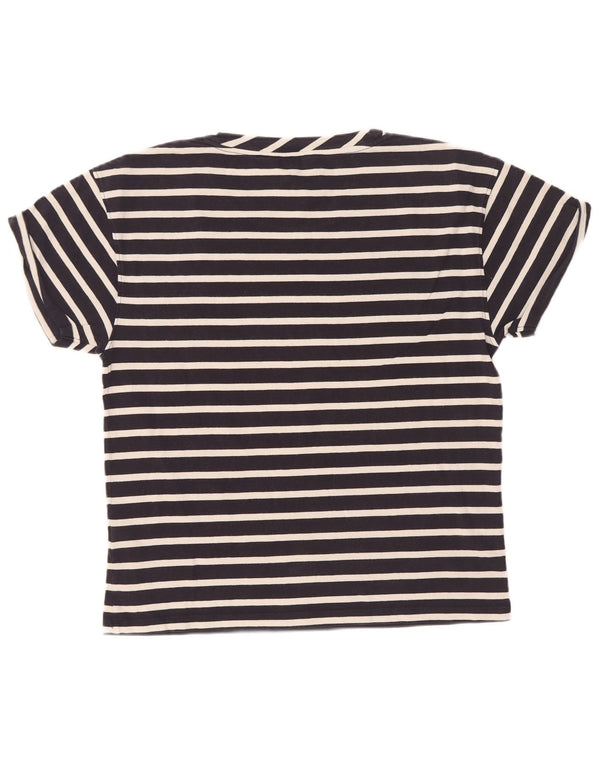T-shirt da donna Tommy Hilfiger Top UK 14 medio blu navy a righe