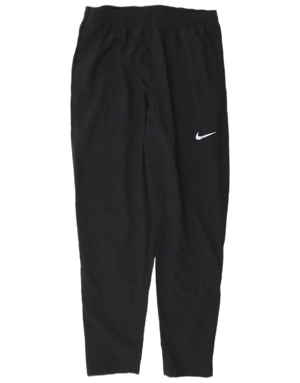 Nike Mens Dri Fit Tracksuit Trousers Medium Navy Blue Polyester