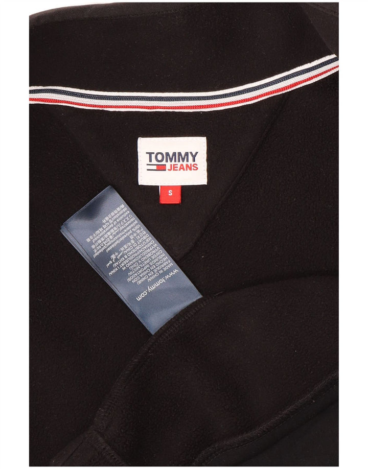 Tommy Hilfiger Herre Fleece Gilet UK 36 Small Black Polyester