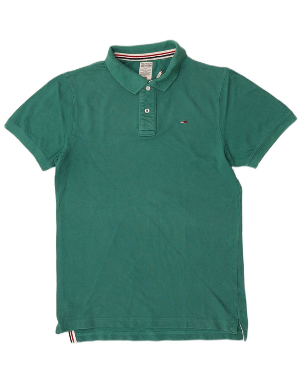 Tommy Hilfiger Mens Polo Shirt Medium Green