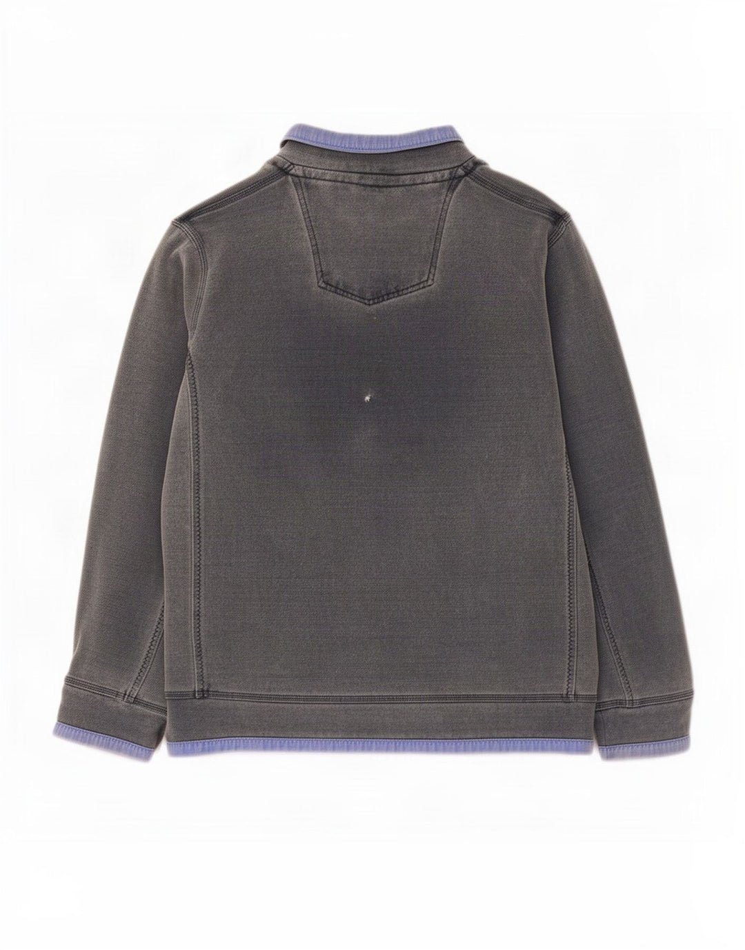 Fat Face Mens Zip Neck Sweatshirt Jumper Large Grey Cotton