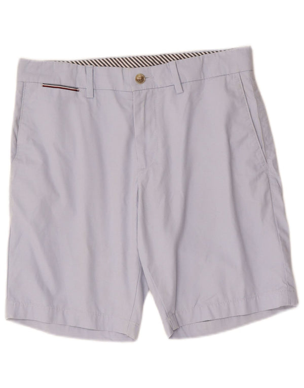Tommy Hilfiger Mens Chino Shorts W32 Medium Blue Cotton
