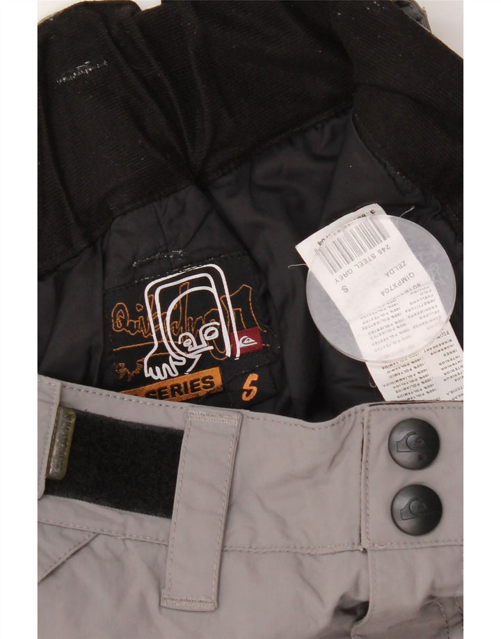 Quiksilver Herren-Skihose, Größe S, Grau, Polyamid