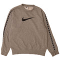 Hanorac grafic pentru bărbați Nike Jumper mic, gri, bumbac cu pete