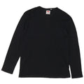 Levi's Dame Top Langærmet UK 14 Medium Sort Bomuld