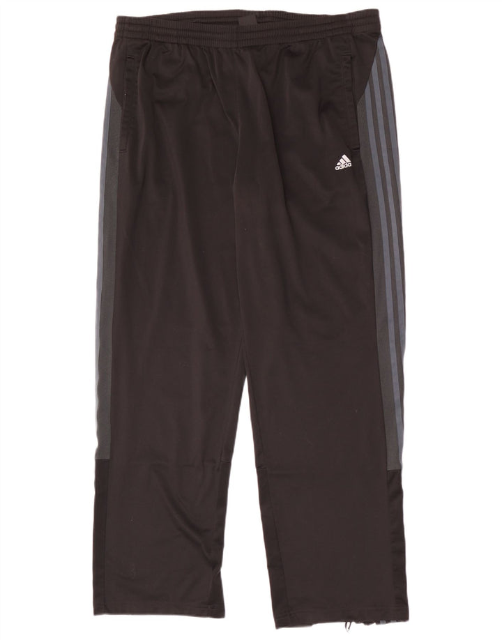 Adidas Mens Tracksuit Trousers XL  Black Polyester
