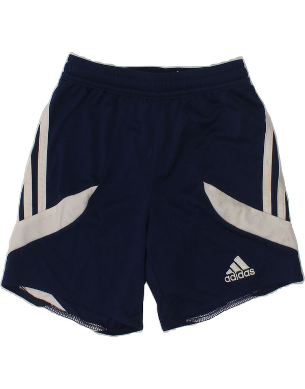 Спортивные шорты ADIDAS Climalite для мальчиков 5–6 лет, 2XS, темно-синий, полиэстер