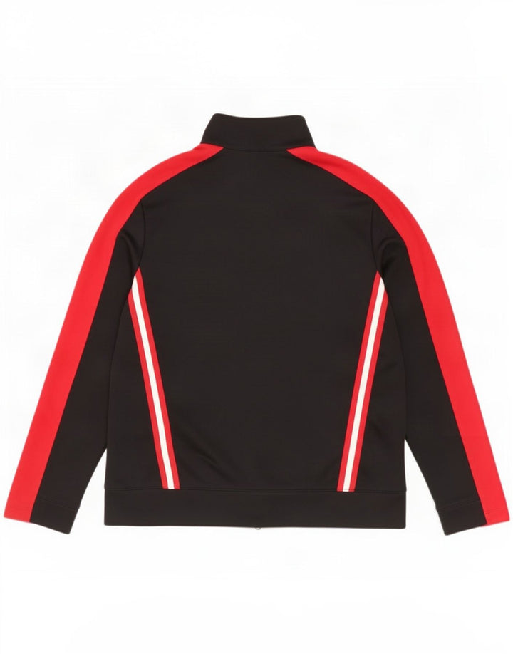 Giacca da tuta da uomo Jordan Large in poliestere color block nero