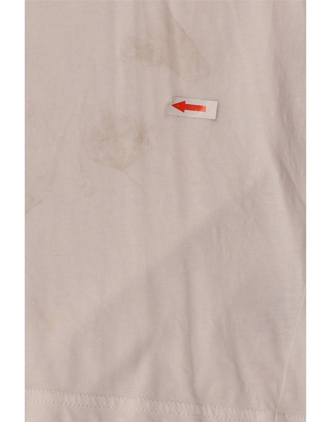 Tommy Hilfiger Mens Graphic T-Shirt Top Medium White Cotton