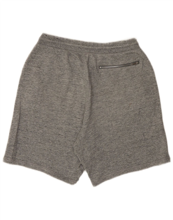 Nike Mens Sport Shorts Large Grey Flecked Cotton