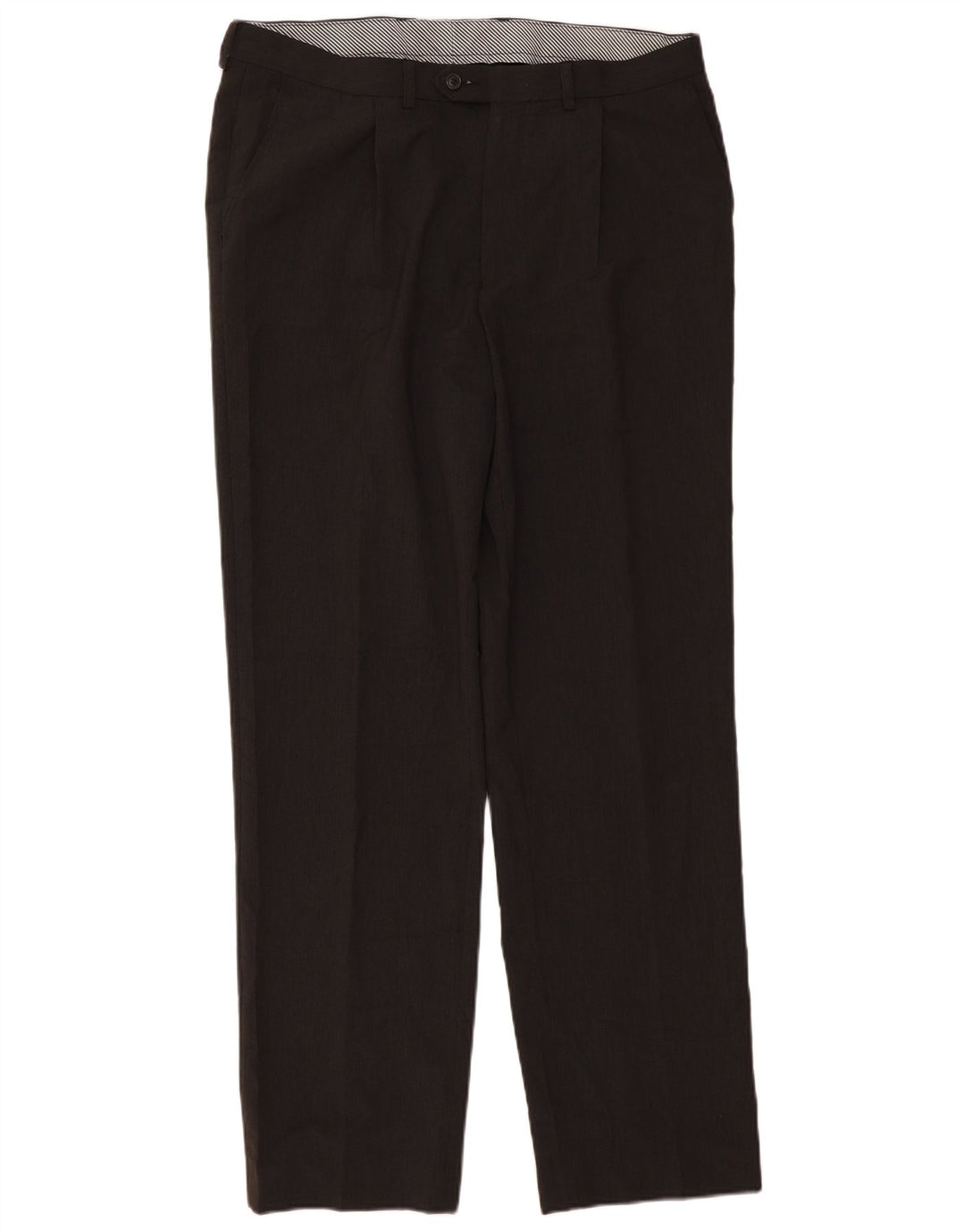 Calça masculina Marks & Spencer Pegged Suit W36 L33 cinza poliéster