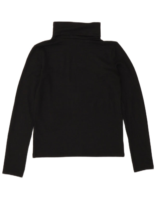 Rollkragenpullover für Damen von Zara, Gr. 12, mittelschwarz