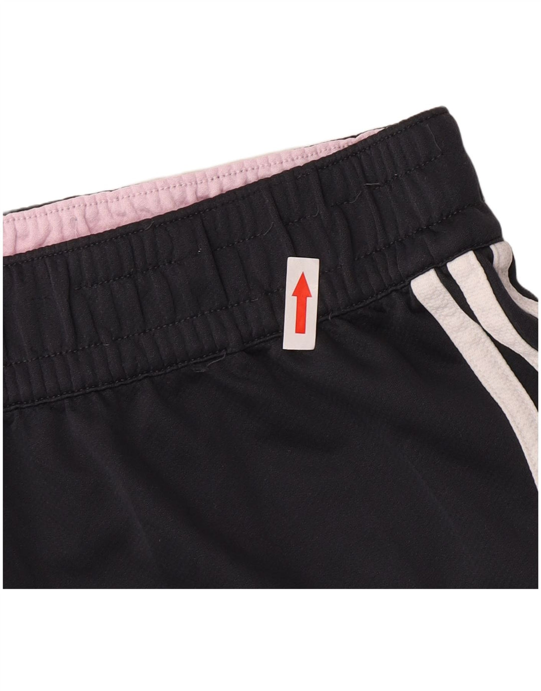 Adidas Womens Sport Shorts UK 16 Large  Navy Blue Polyester