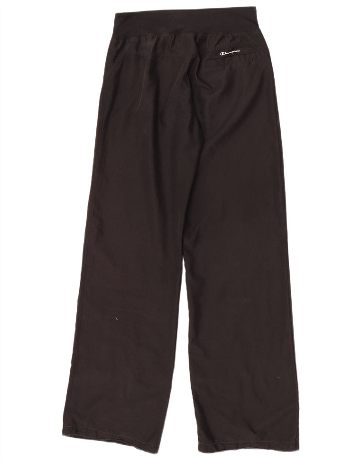 Champion Womens Tracksuit Trousers UK 10 Small  Black Polyester