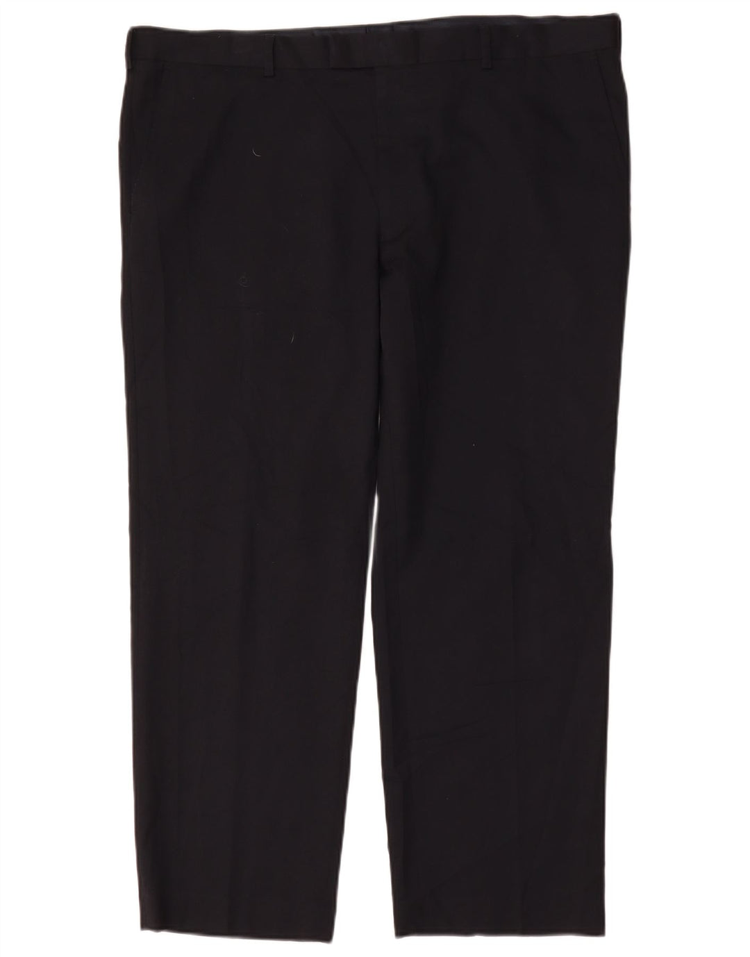 Marks & Spencer Mens Straight Regular Suit Trousers W42 L29 Navy Blue